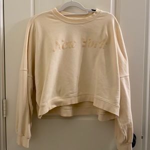 New York Yellow Crewneck